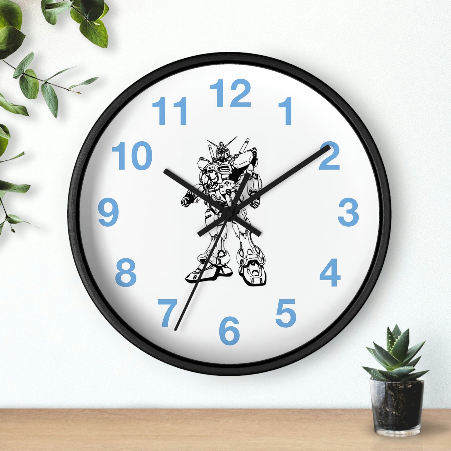 Reloj de pared con diseño de cómic Johny Doomsday ¡A los niños les encantará este reloj!