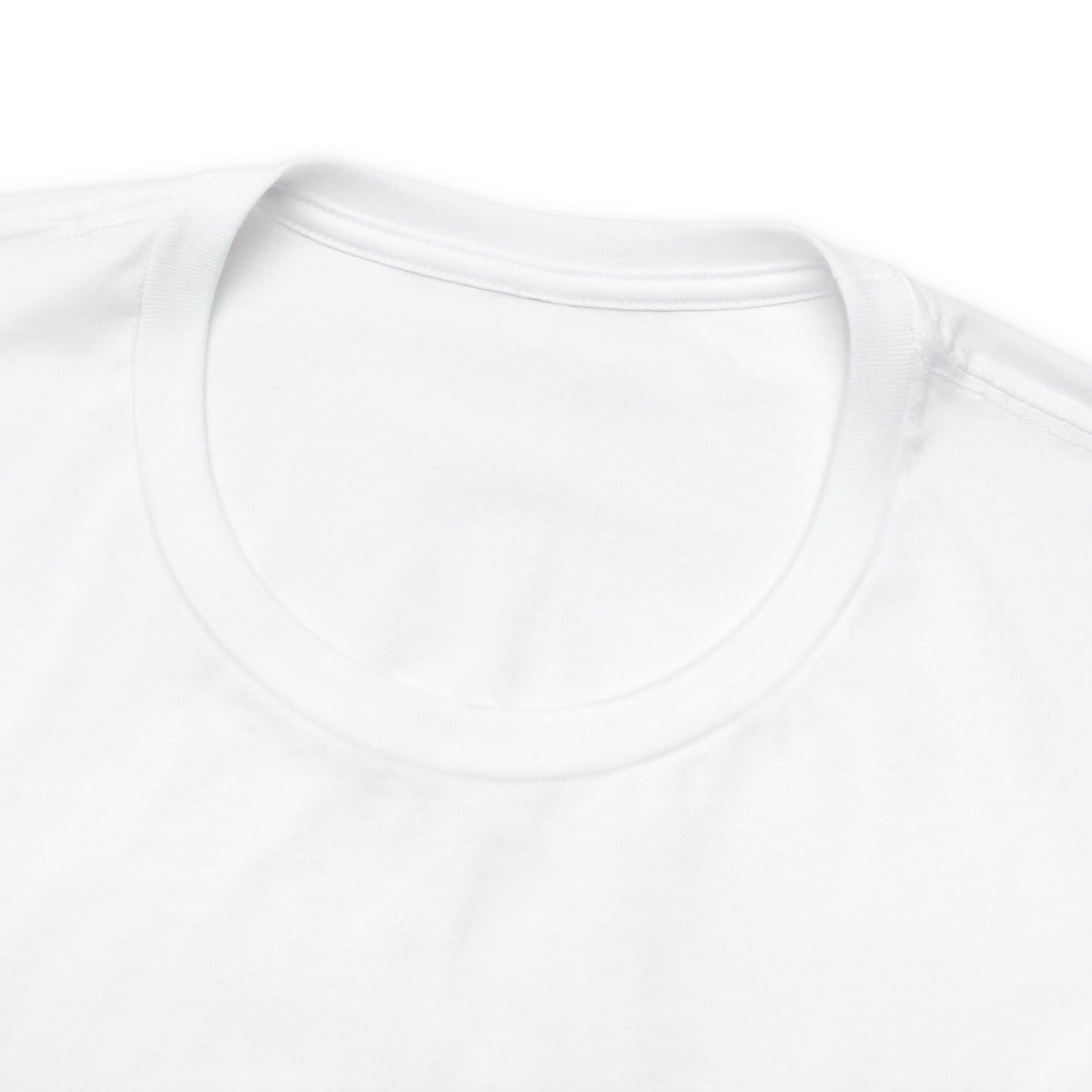 T-shirt à manches courtes unisexe en jersey Silhouette de loup Voyage Soirée en amoureux Films