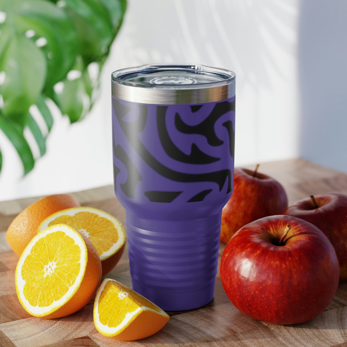 Maze Design Ringneck Tumbler, 30oz Soda Tea Water Juice Beer Wine