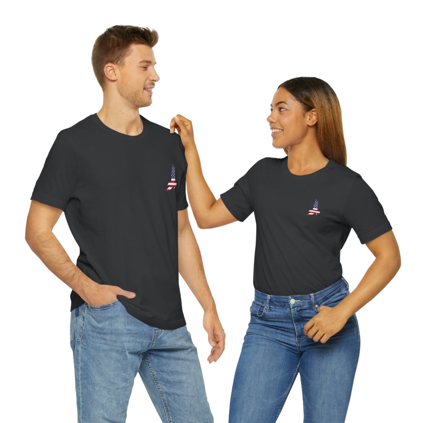 ¡Trump ama las libertades! Camiseta unisex ¡Toda la gente del mundo ama la libertad!