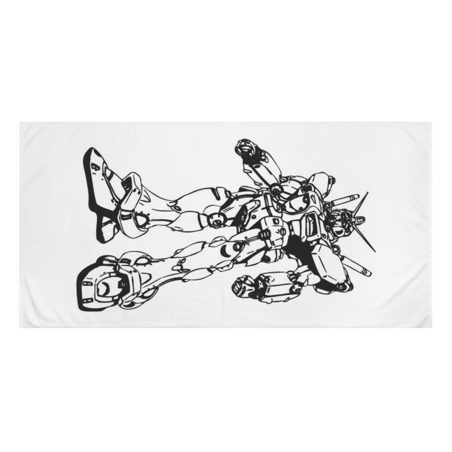 Johny Doomsday Comic Bath Towel Squeaky Clean!