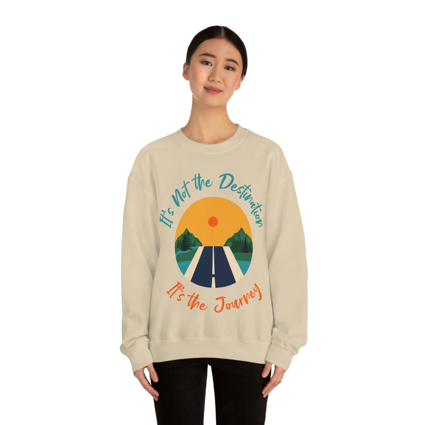 Destination Journey  Crewneck Sweatshirt