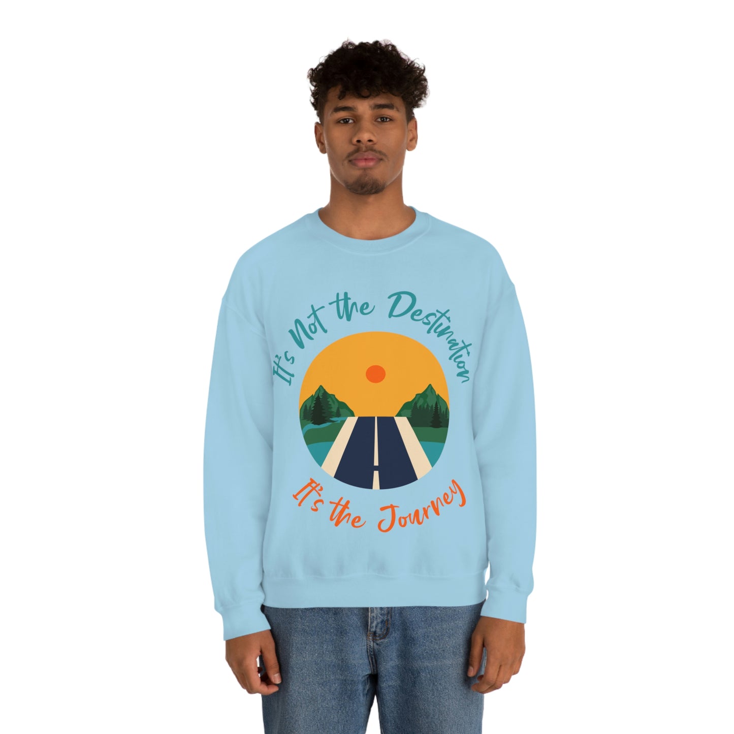 Destination Journey  Crewneck Sweatshirt