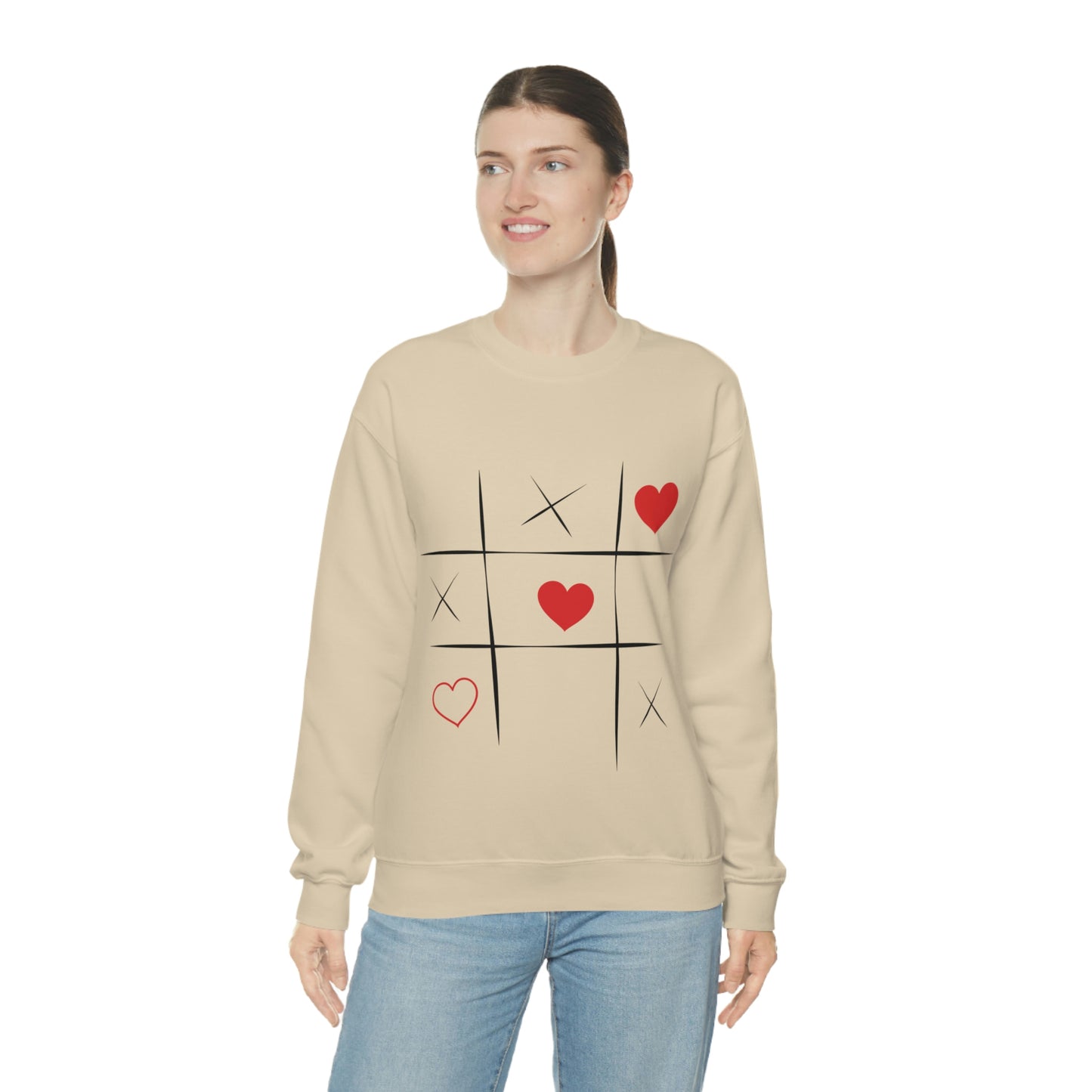 Tic Tac Toe Crewneck Sweatshirt My Daughter Would Love This Sweatshirt!