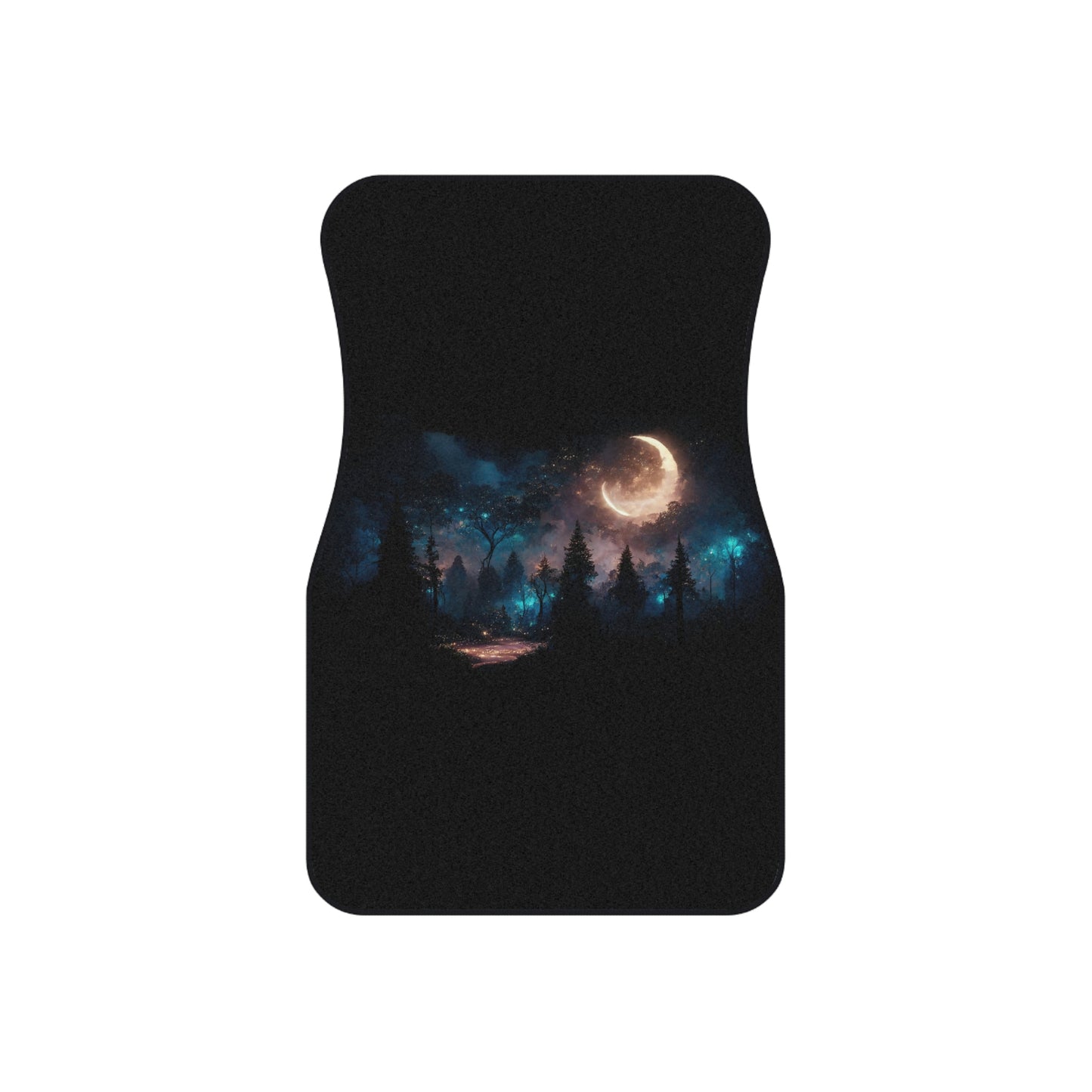 Car Mats (2x Front) Full Moon in the Wilderness Very Durable Traveling in the United States