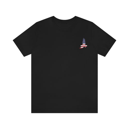 T-shirt unisexe à manches courtes Freedom Papa veut ce t-shirt !