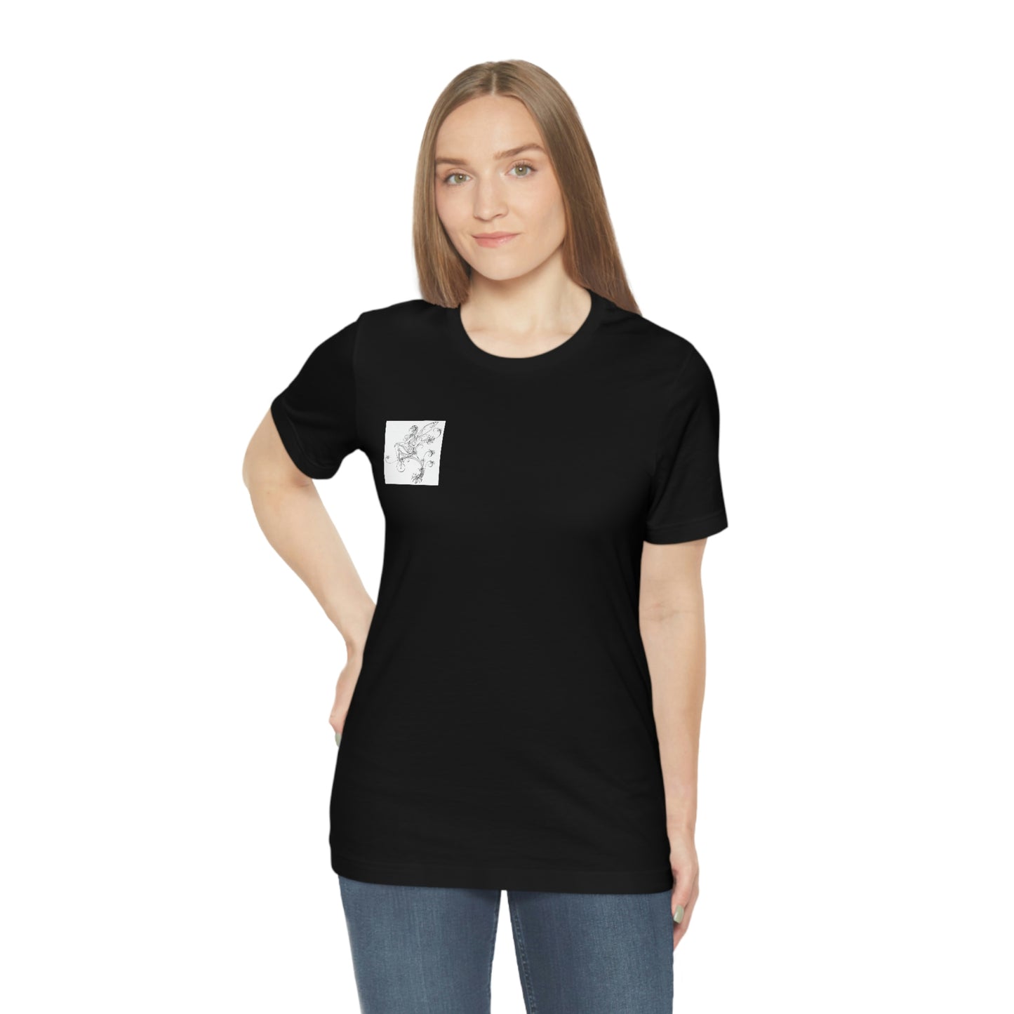 T-shirt à manches courtes unisexe en jersey avec inscription « Witches Brew Happiness » Cadeau d'anniversaire