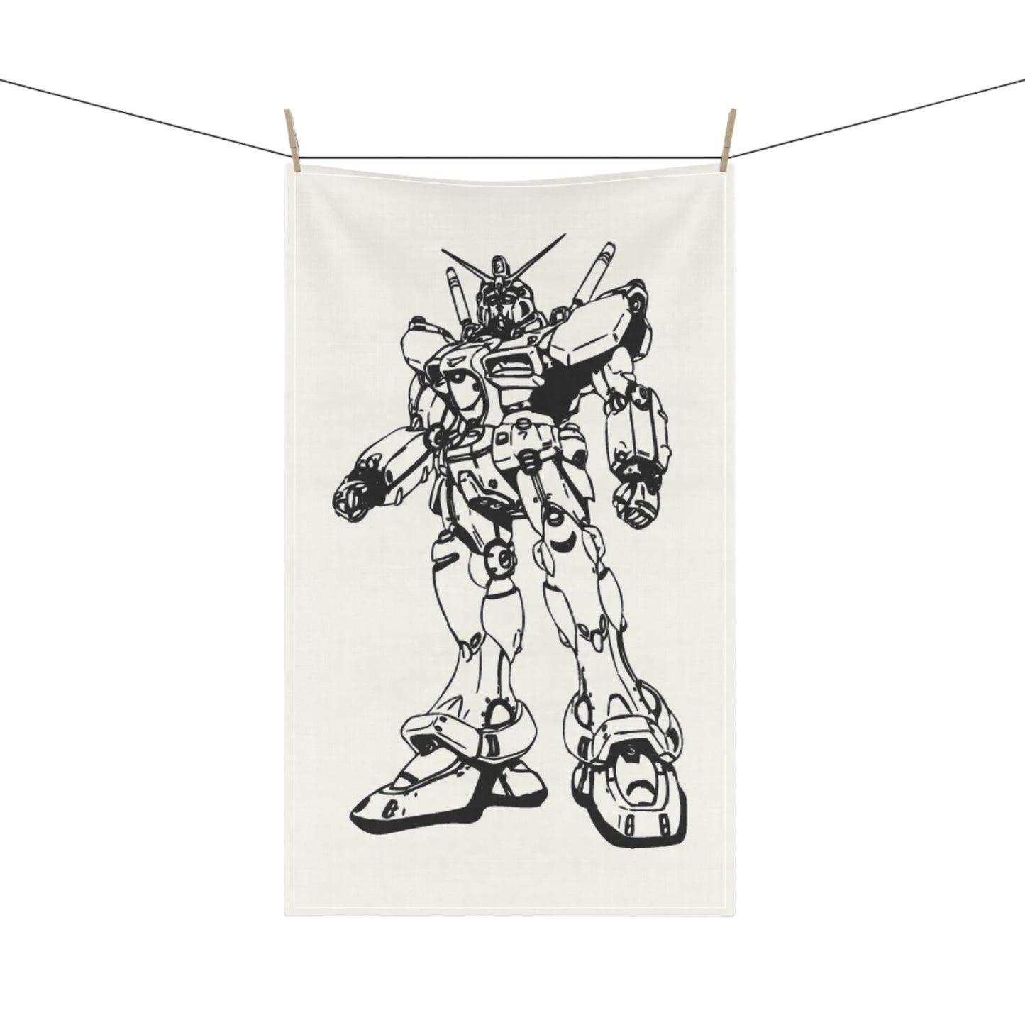 Toalla de cocina con diseño de cómic Johny Doomsday ¡Me encanta cocinar!