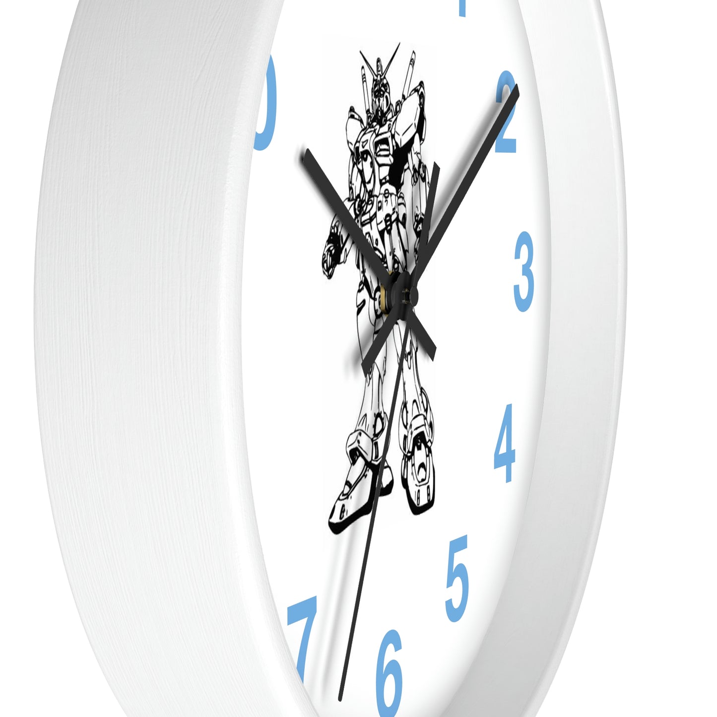 Reloj de pared con diseño de cómic Johny Doomsday ¡A los niños les encantará este reloj!