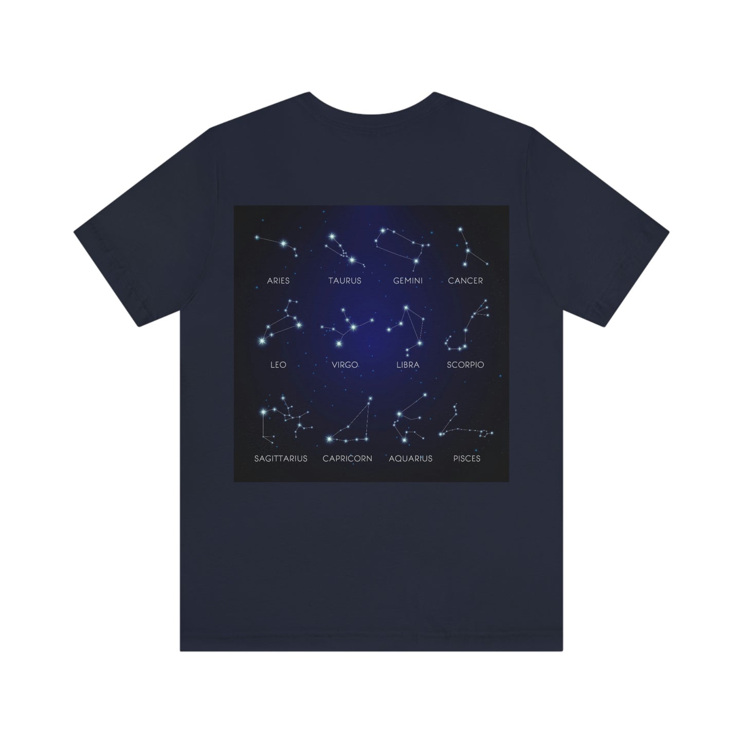 Camiseta unisex de manga corta con diseño de estrellas para cumpleaños, aniversarios y día de la madre