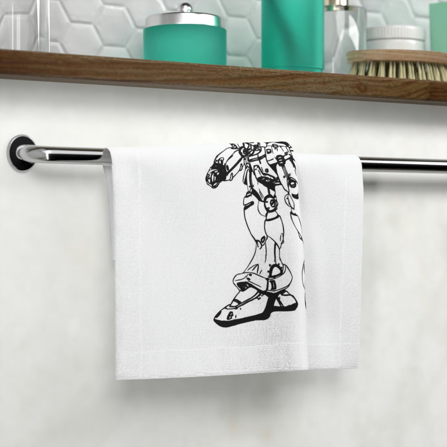 Johny Doomsday Comic Face Towel Squeaky Clean!