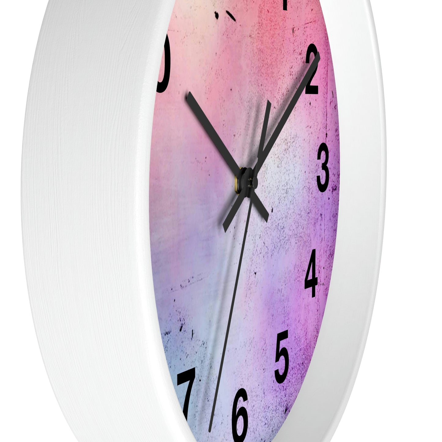 Light Pink Purple Wall Clock Such a Fabulous Wall Clock!