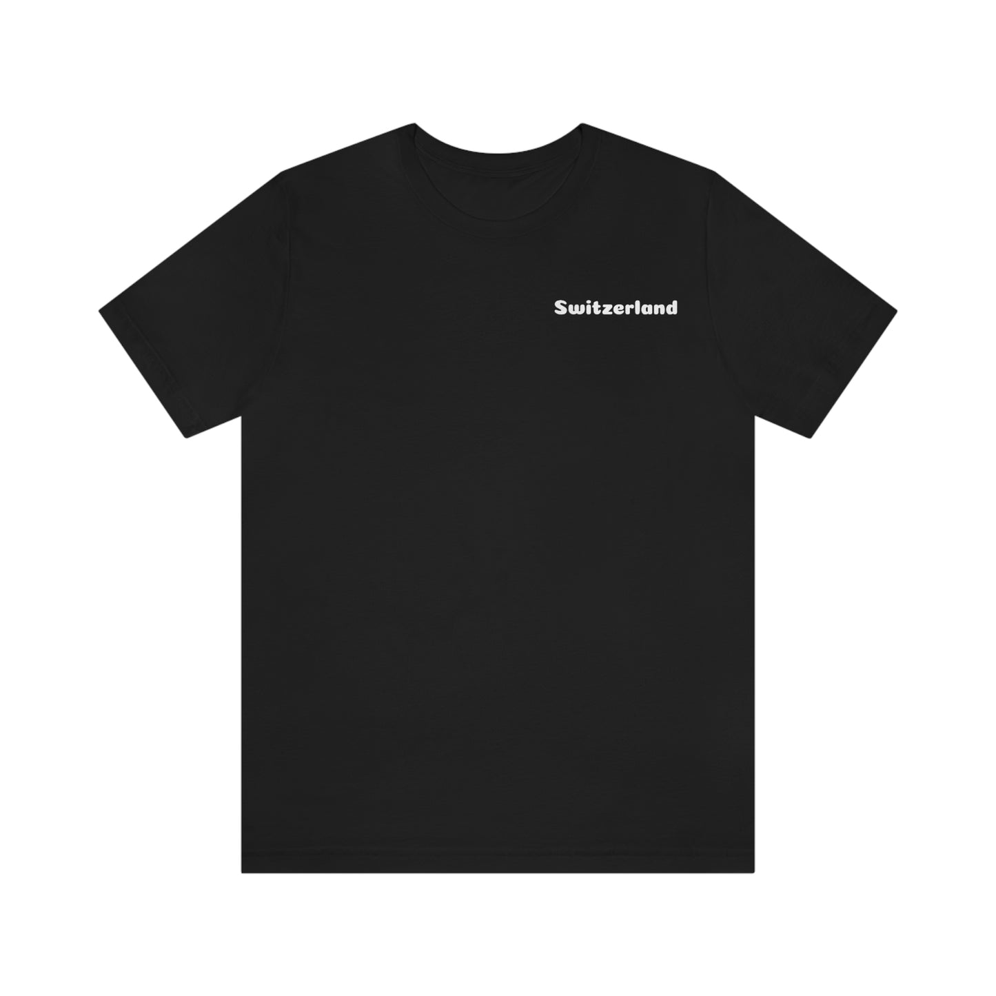 T-shirt à manches courtes unisexe Beautiful Lake Lacs, festivals, concerts, films