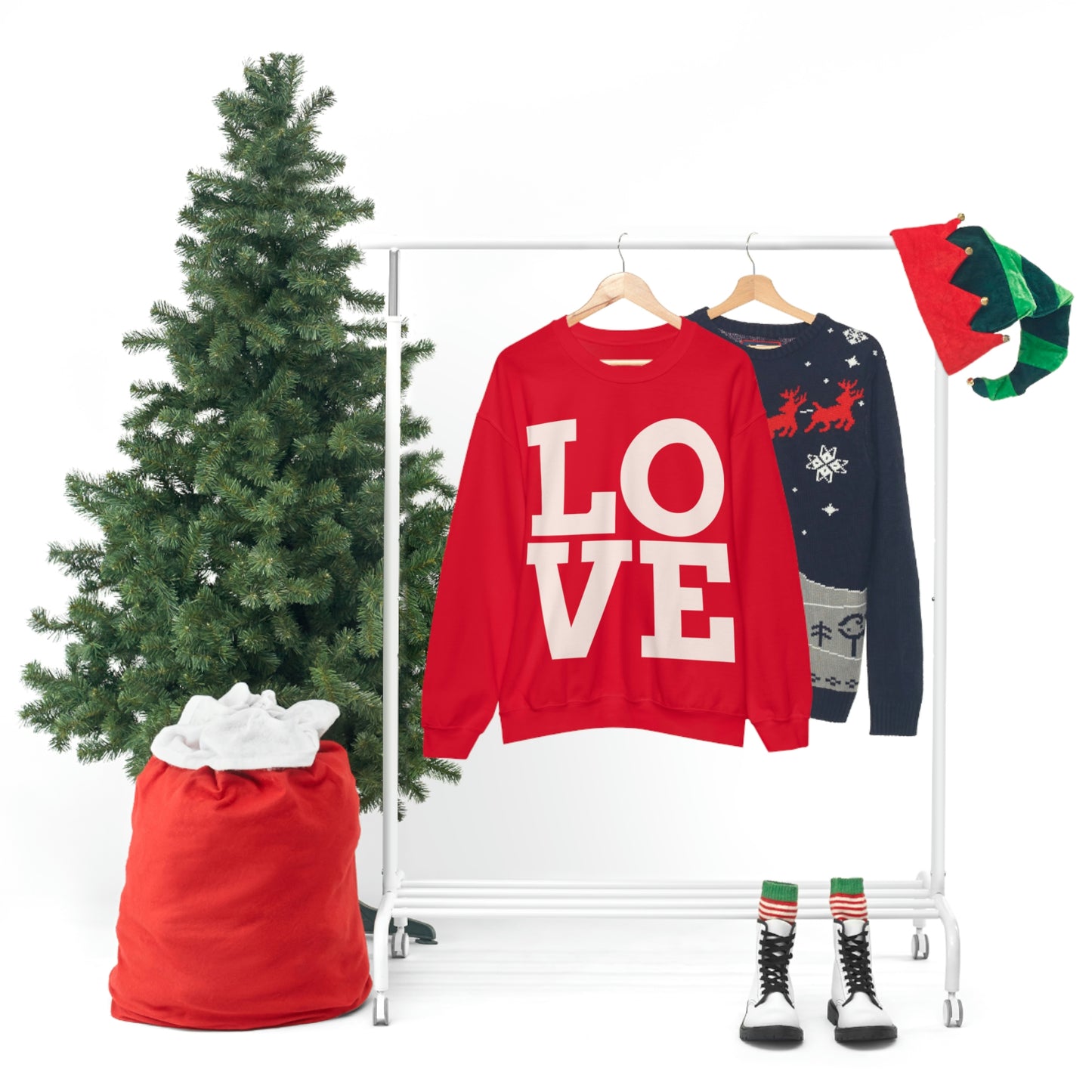 Sweat-shirt ras du cou LOVE J'adore mon sweat-shirt !