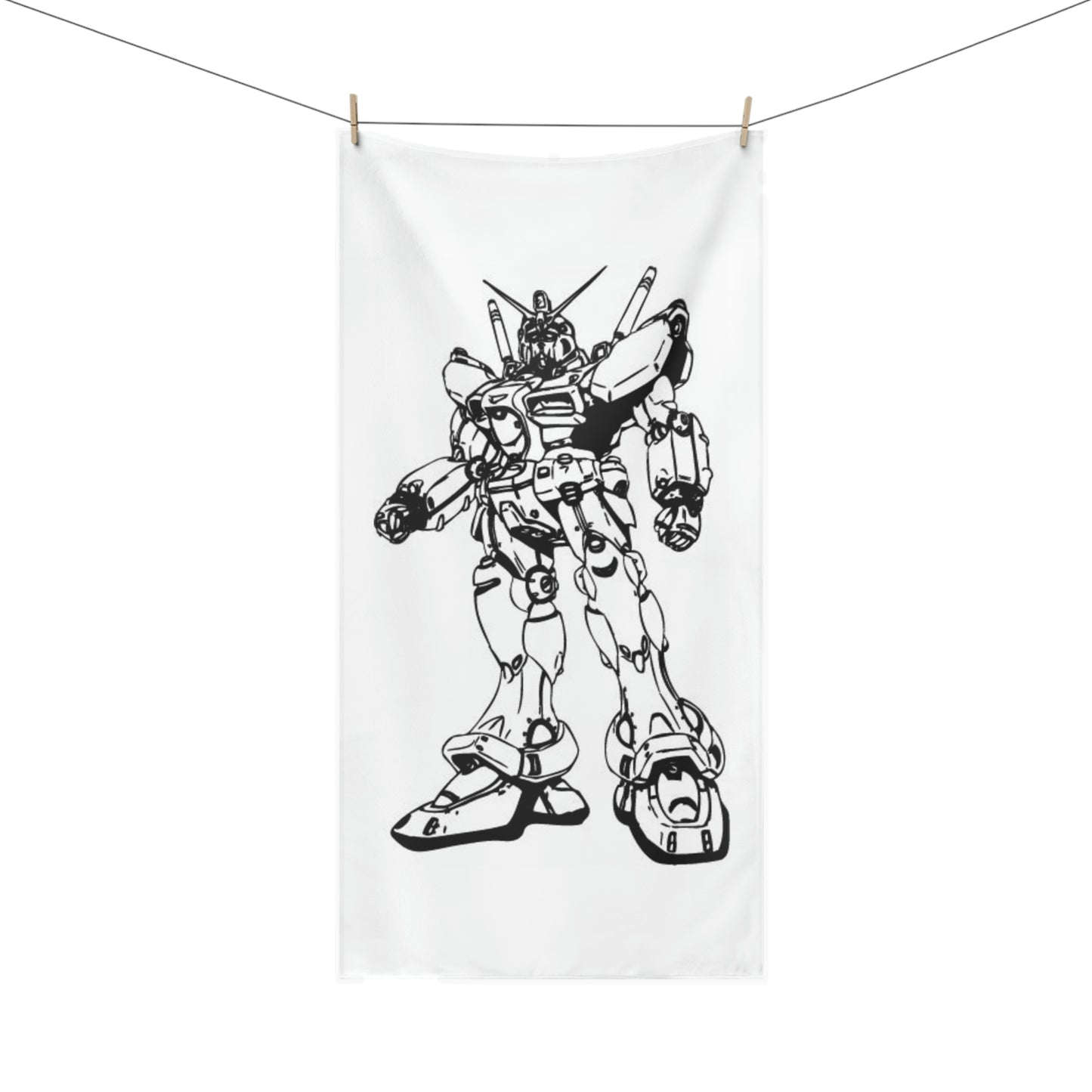 Johny Doomsday Comic Bath Towel Squeaky Clean!