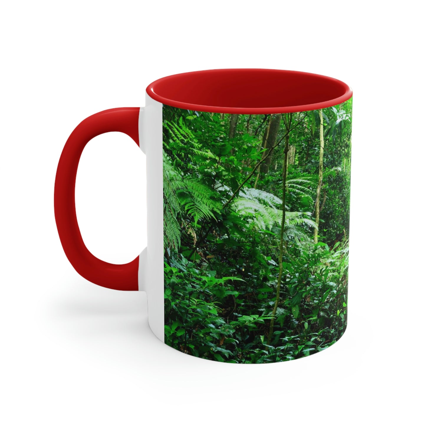 Taza de café con acentos de naturaleza, 11 oz, café, té, refresco, agua, helado, sopa, zapatero de melocotón