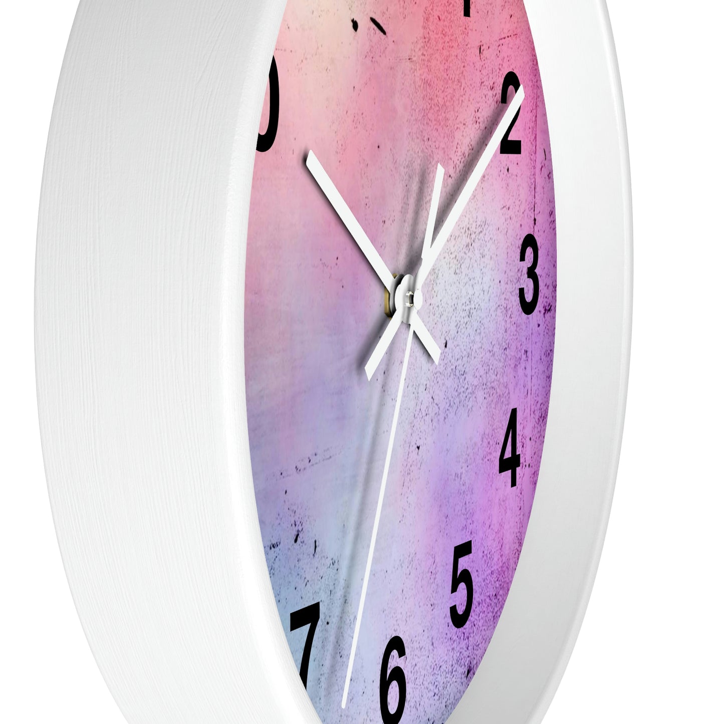 Light Pink Purple Wall Clock Such a Fabulous Wall Clock!