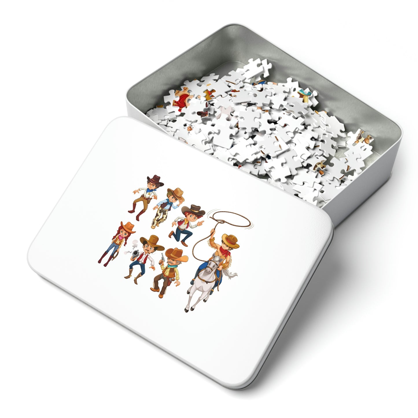 Cowboys Cowgirl Jigsaw Puzzle I Love Games!