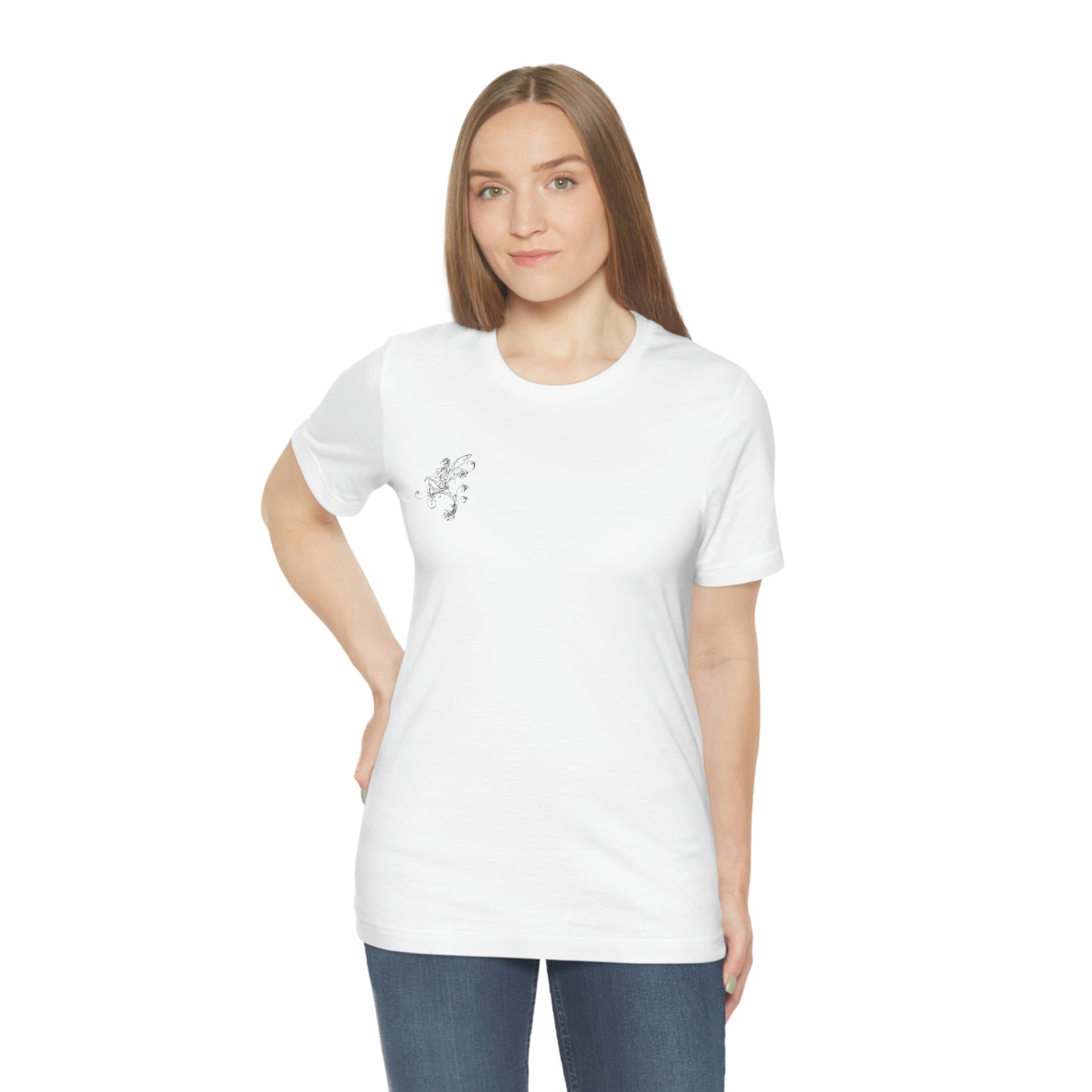 T-shirt à manches courtes unisexe en jersey avec inscription « Witches Brew Happiness » Cadeau d'anniversaire