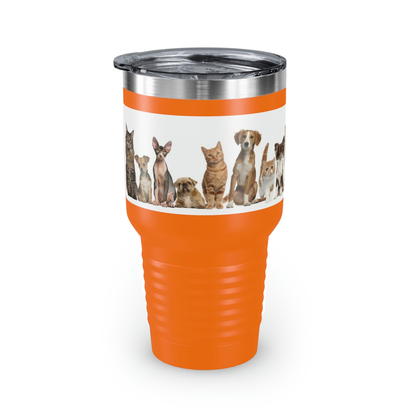 Gobelet à col rond pour chats et chiens, 30 oz, 5 couleurs, pour les voyages, le travail, la détente, les achats, le jardinage, la randonnée