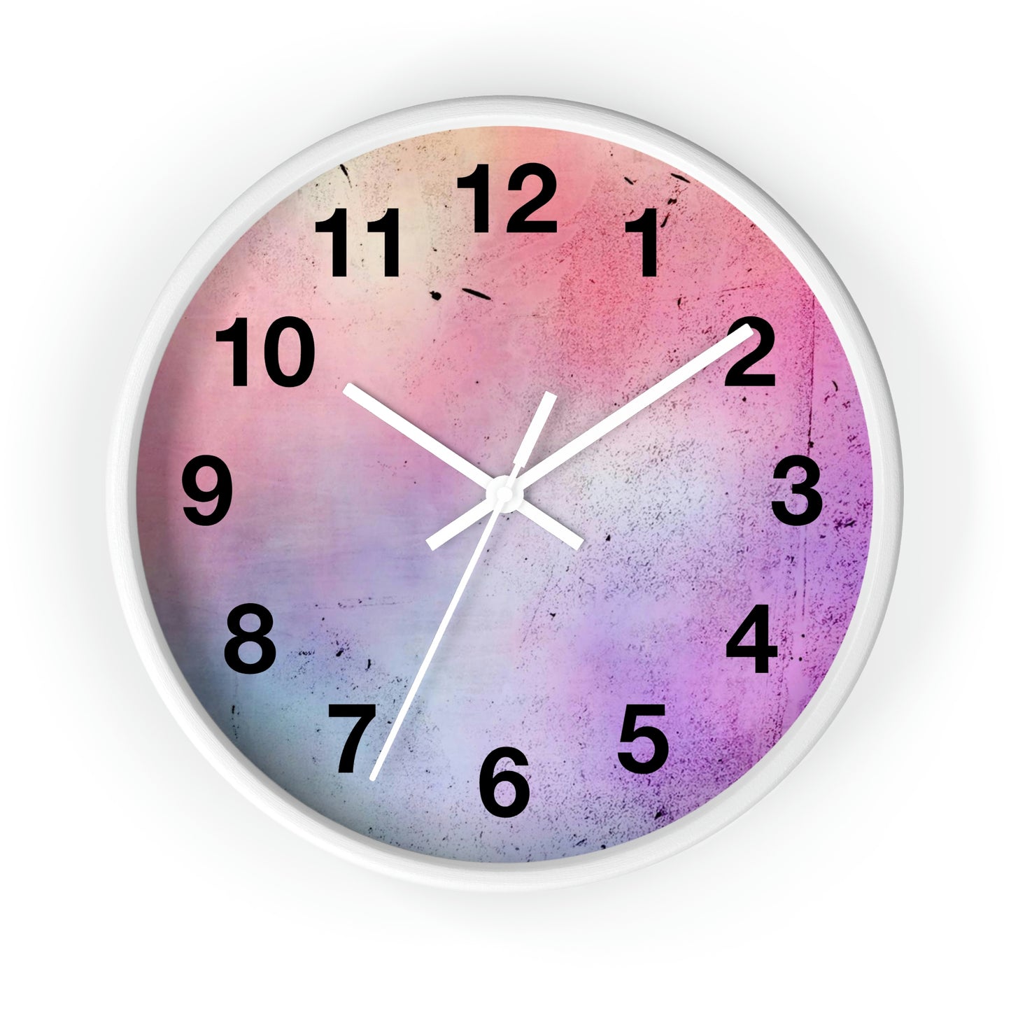 Light Pink Purple Wall Clock Such a Fabulous Wall Clock!
