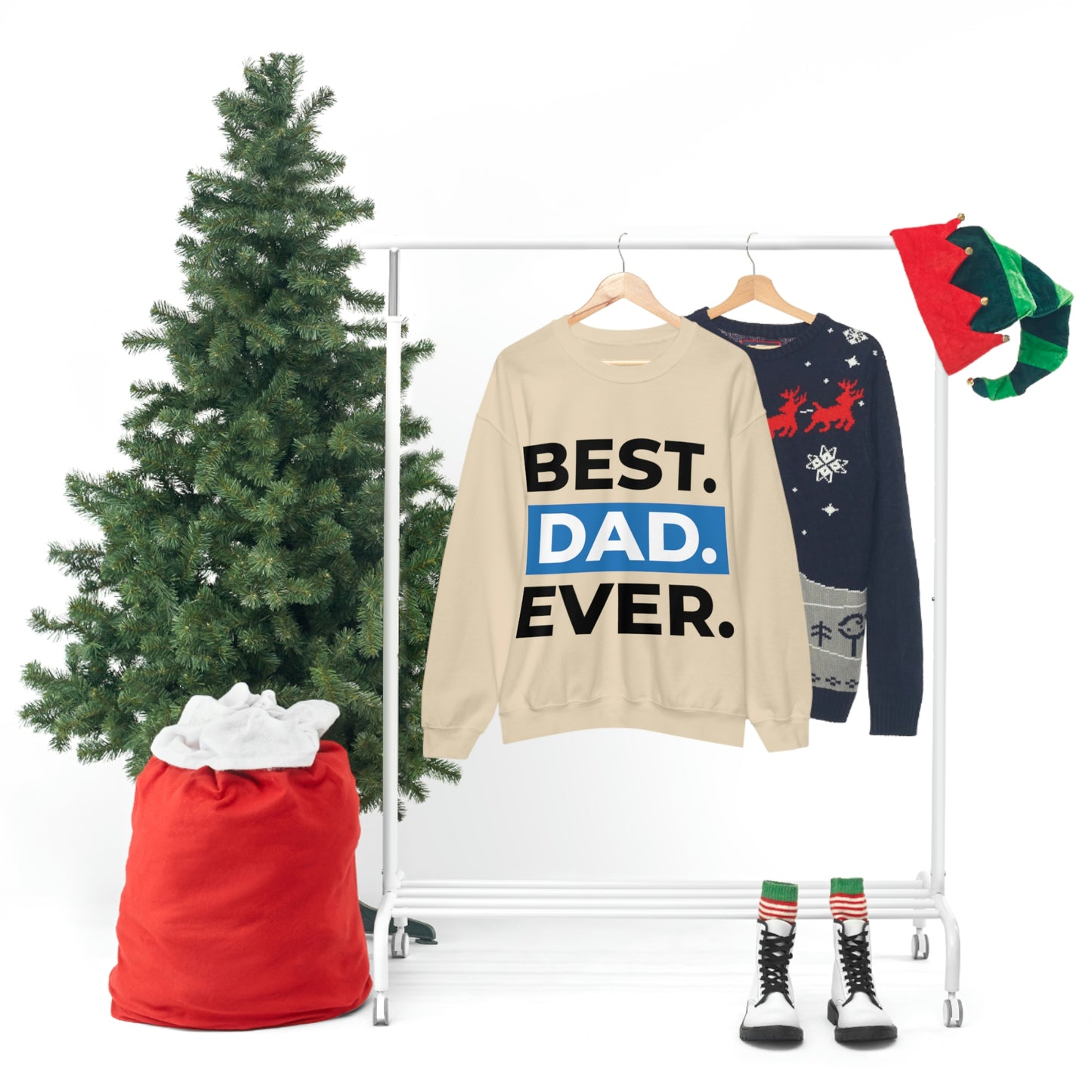 Best Dad Ever Crewneck Sweatshirt Such a Fabulous Gift!