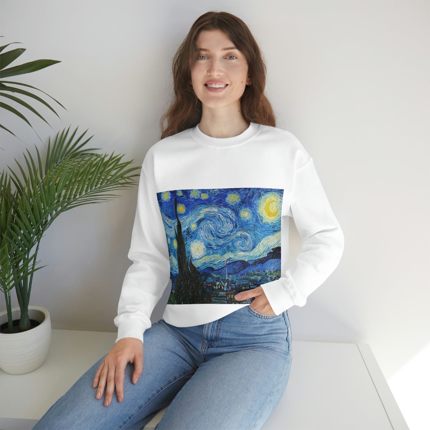 Starry Night Vincent van Gogh Sweatshirt Shookie Mookie