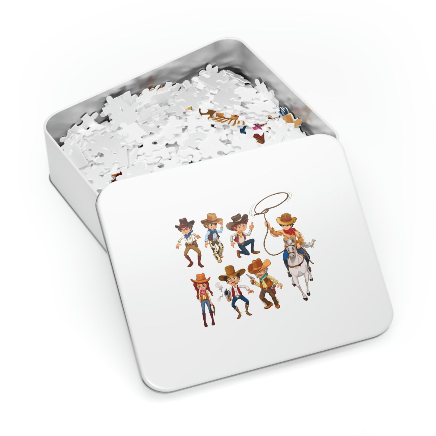 Cowboys Cowgirl Jigsaw Puzzle I Love Games!