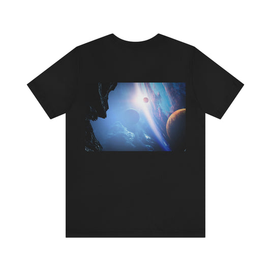 T-shirt à manches courtes unisexe Universe Jersey Merveilleux cadeau d'anniversaire !