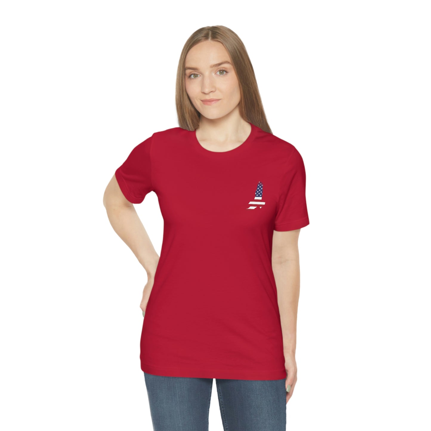 ¡Trump ama las libertades! Camiseta unisex ¡Toda la gente del mundo ama la libertad!
