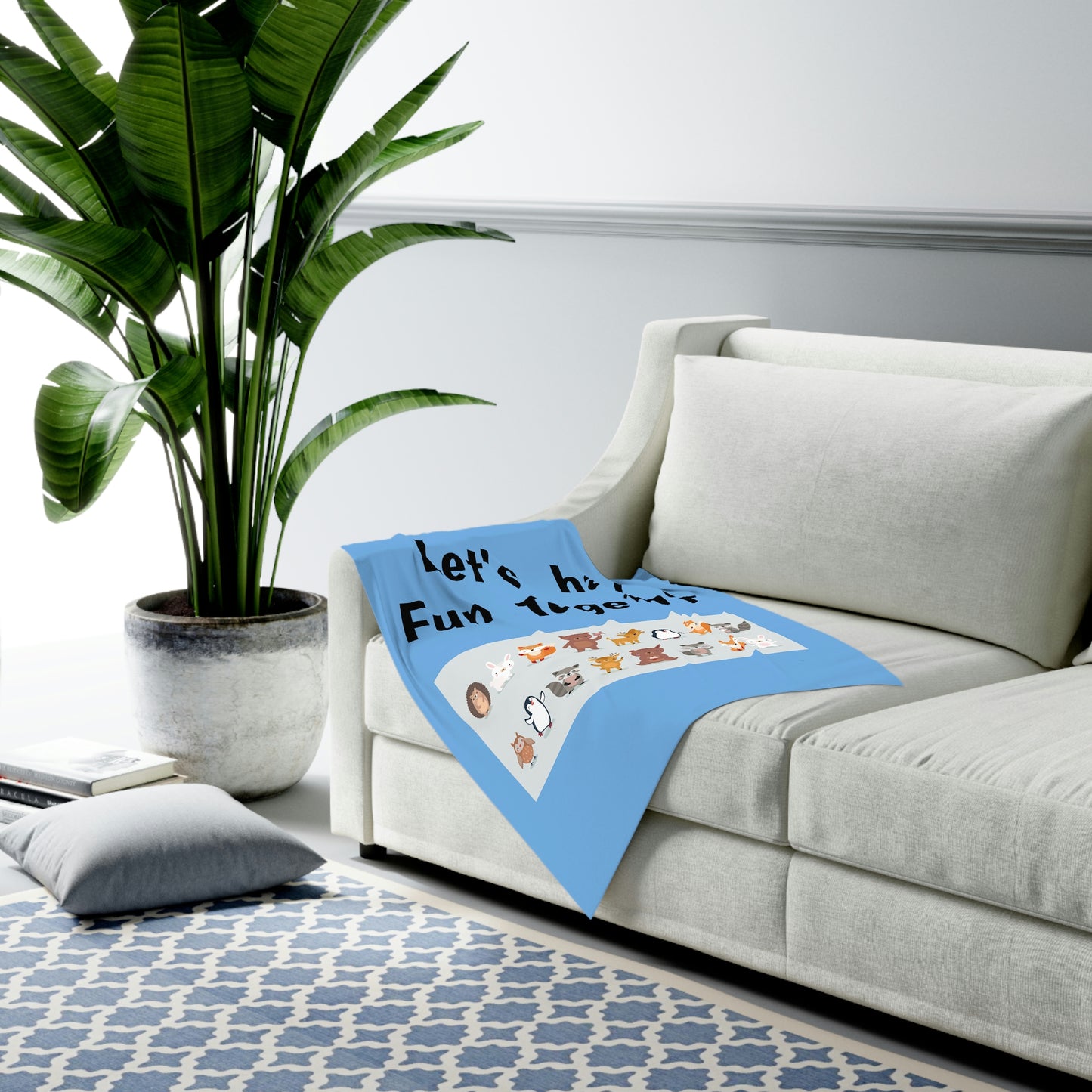 Baby Swaddle Blanket by Shookie Mookie Traveling Grandmas House Sweet Dreams