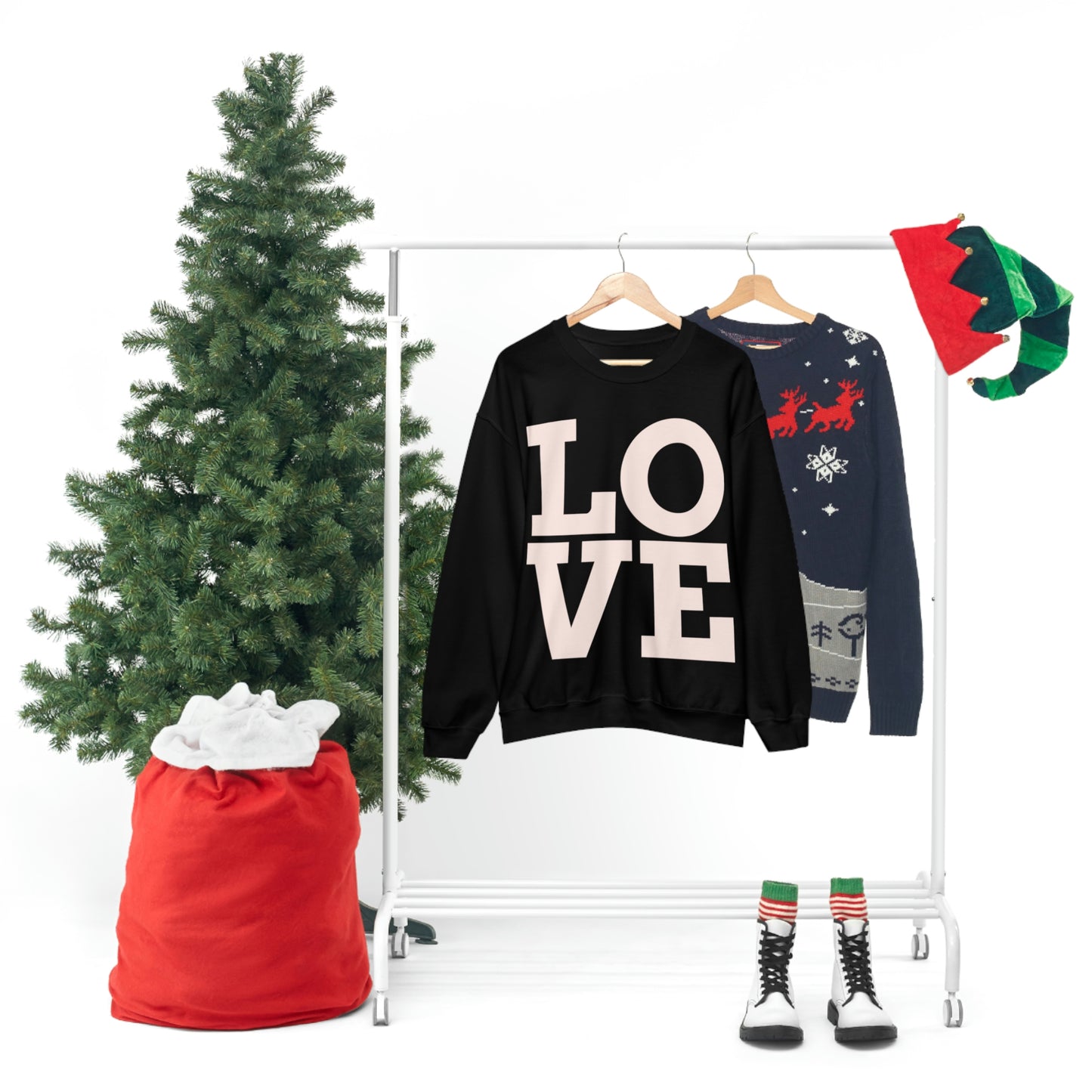 Sweat-shirt ras du cou LOVE J'adore mon sweat-shirt !