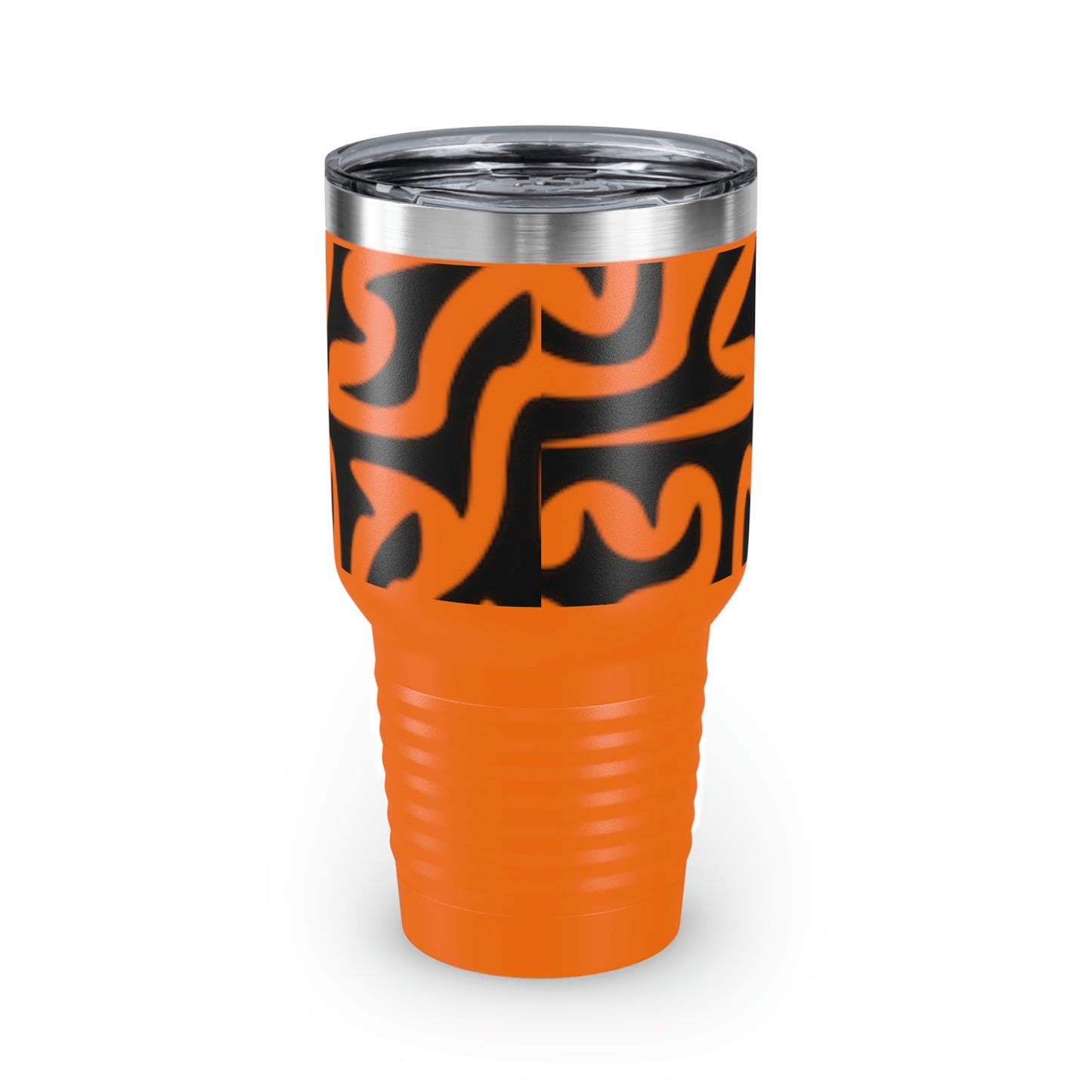 Maze Design Ringneck Tumbler, 30oz Soda Tea Water Juice Beer Wine