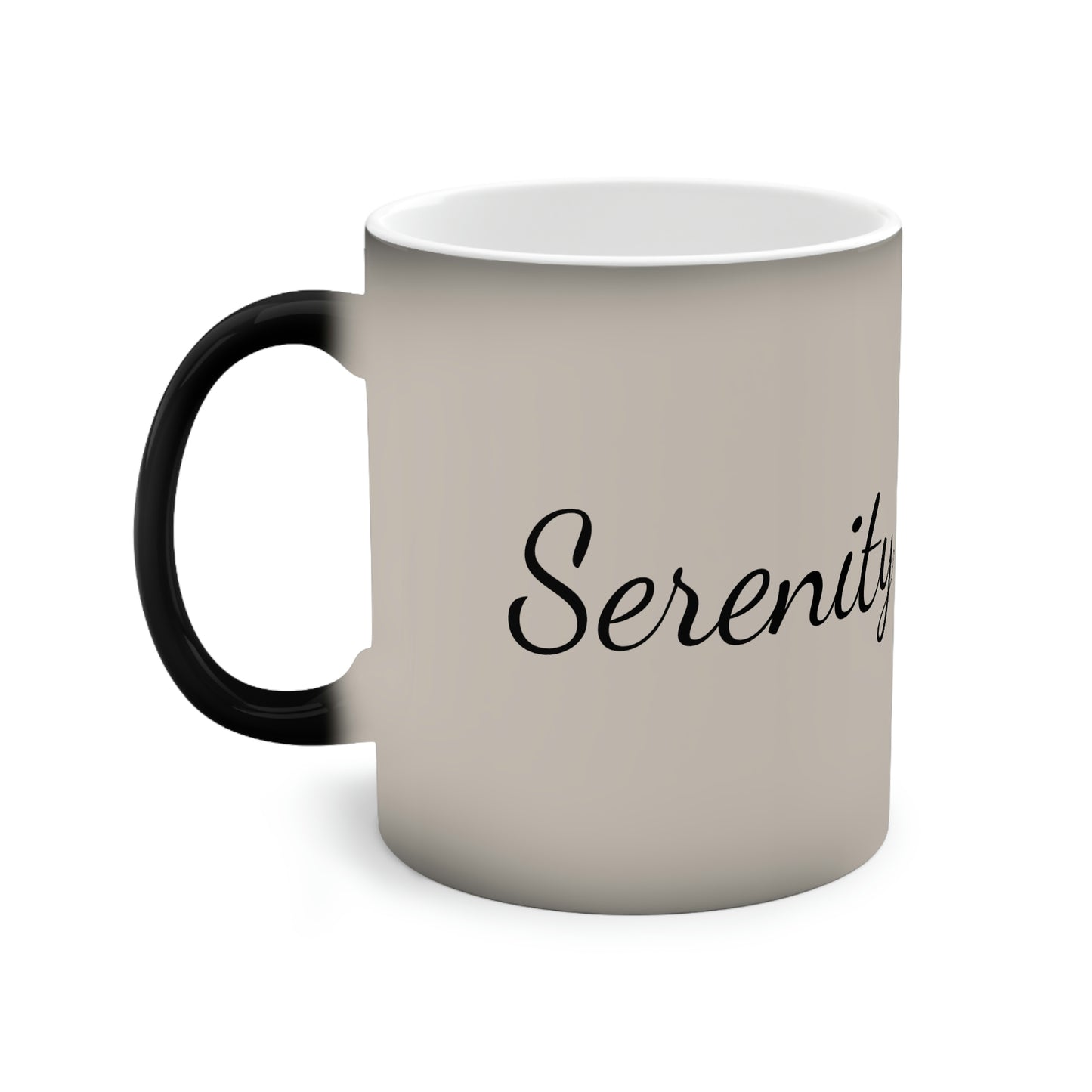 Serenity Horses Countryside Color-Changing Mug, 11oz Hot Coffee Tea Water Soda Juice Soup Peach Cobbler