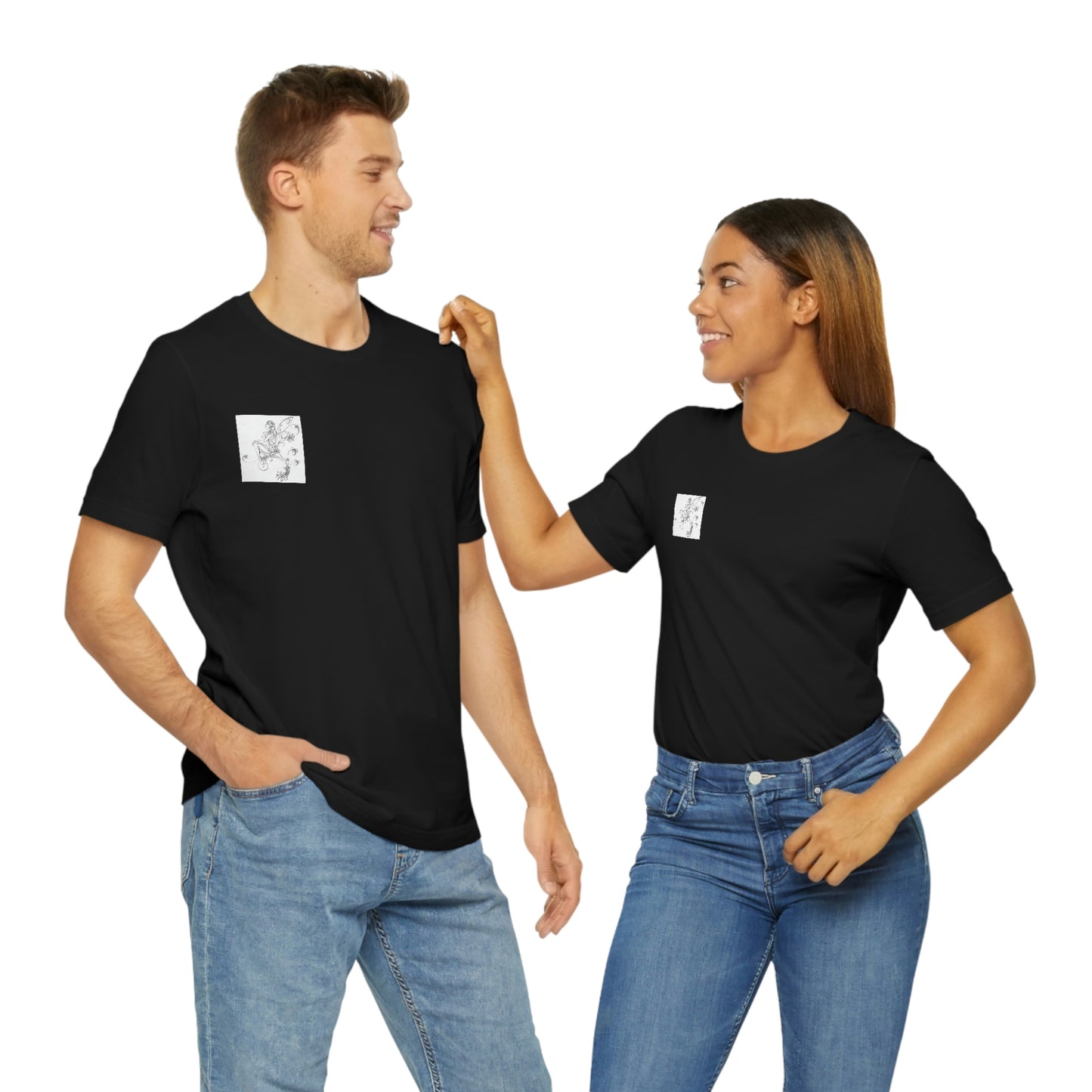 T-shirt à manches courtes unisexe en jersey avec inscription « Witches Brew Happiness » Cadeau d'anniversaire