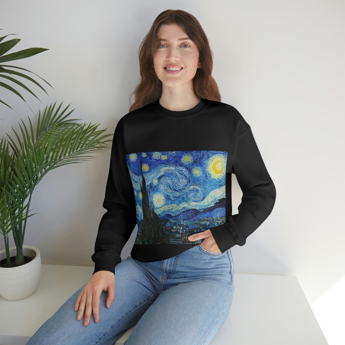 Starry Night Vincent van Gogh Sweatshirt Shookie Mookie