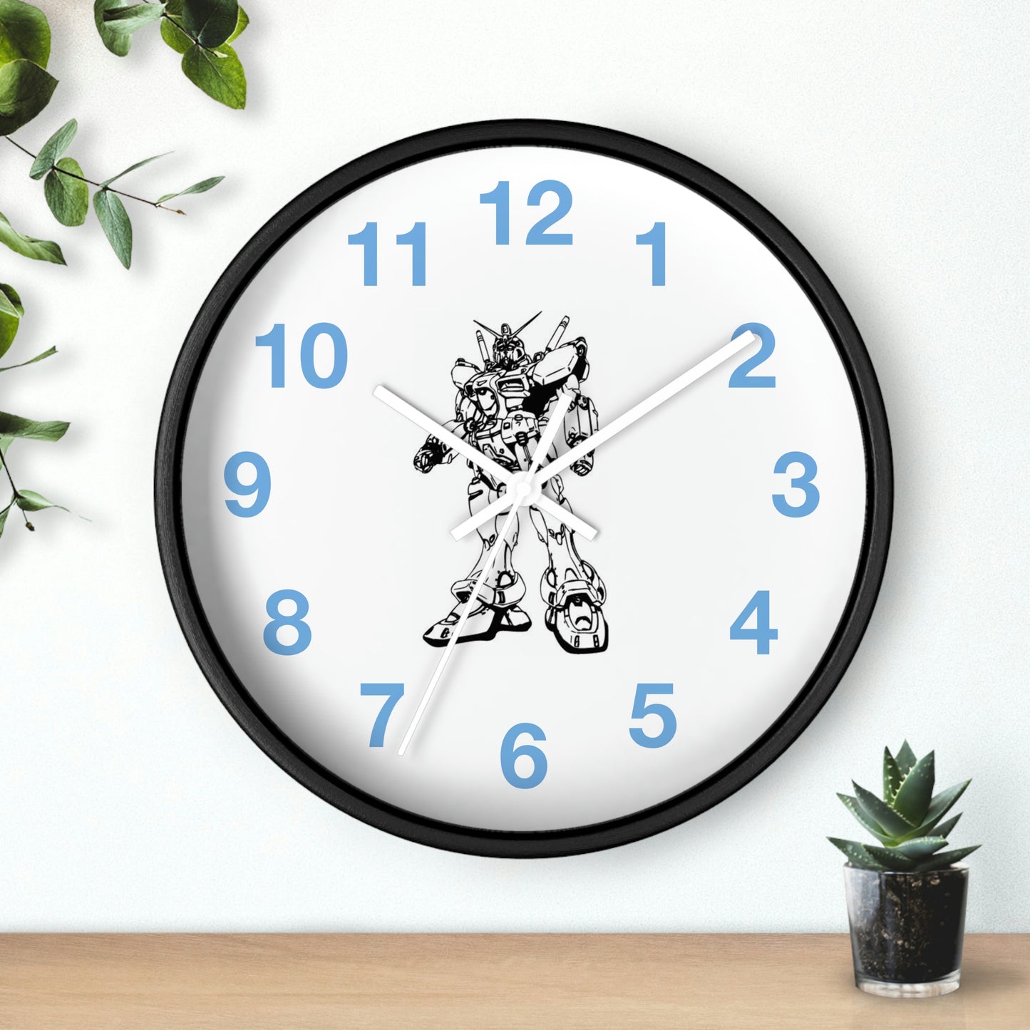 Reloj de pared con diseño de cómic Johny Doomsday ¡A los niños les encantará este reloj!