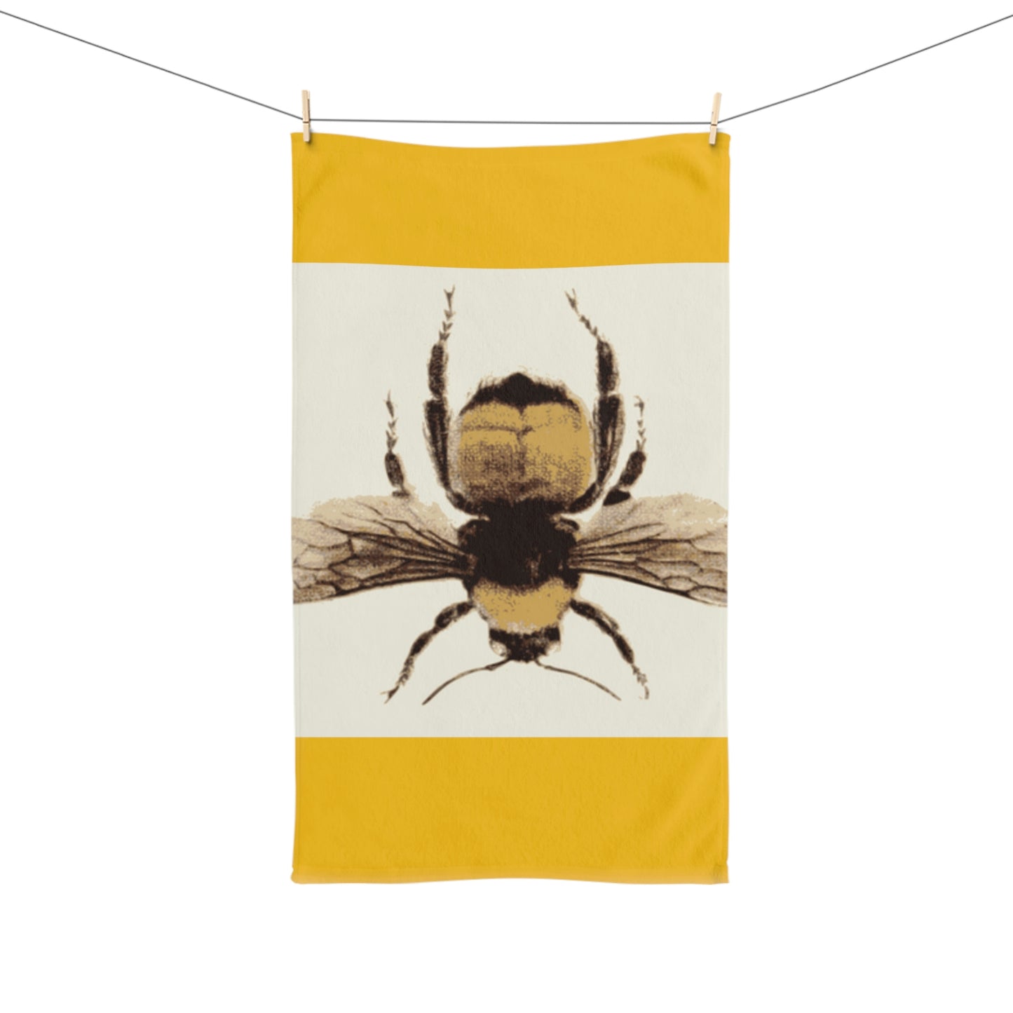Toalla de mano con diseño de abejorro. ¡Un regalo fantástico! ¡Conjuntos a juego!
