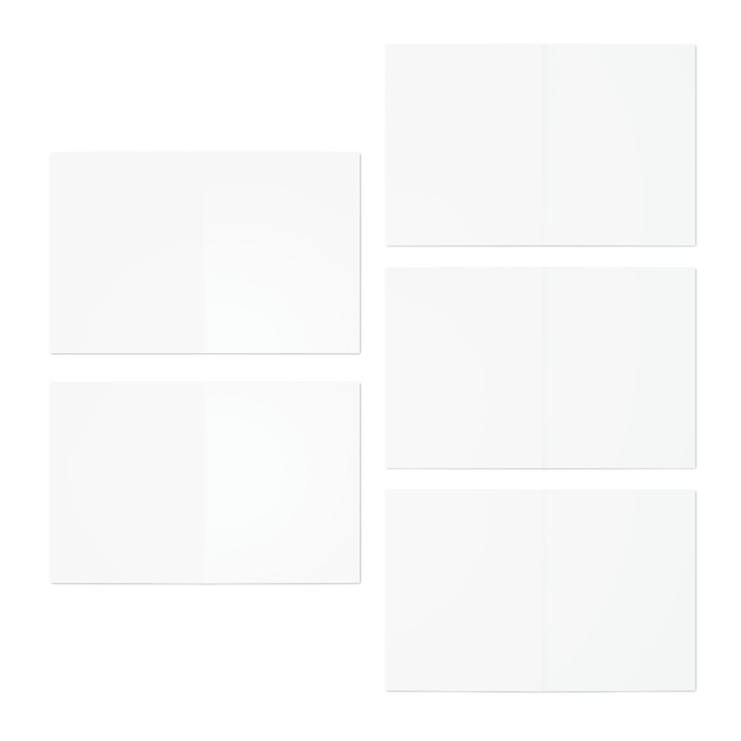 I Love Greeting Cards (5-Pack) Momma Daddy Son Daughter Grandma Grandpa Sister Brother Children