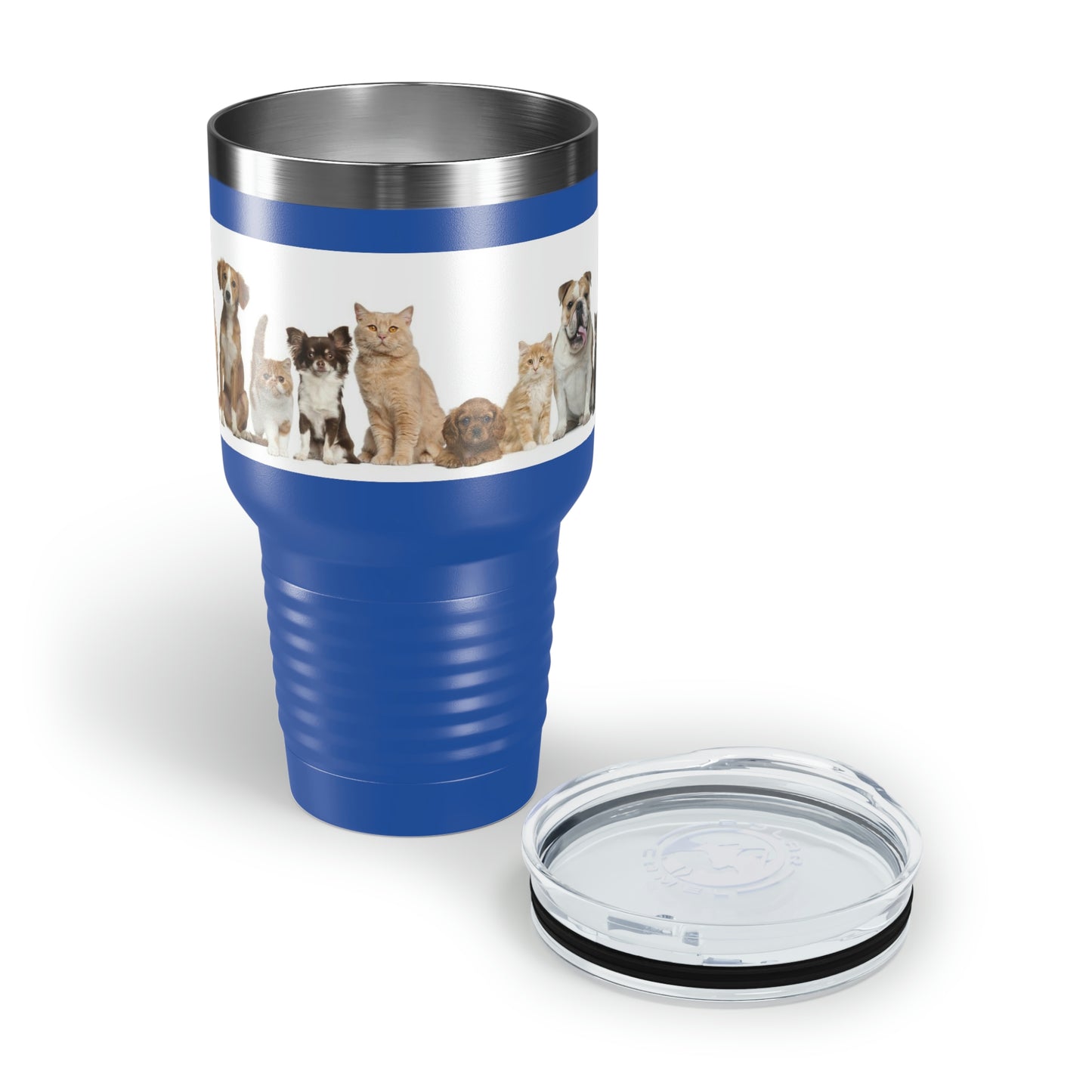 Gobelet à col rond pour chats et chiens, 30 oz, 5 couleurs, pour les voyages, le travail, la détente, les achats, le jardinage, la randonnée