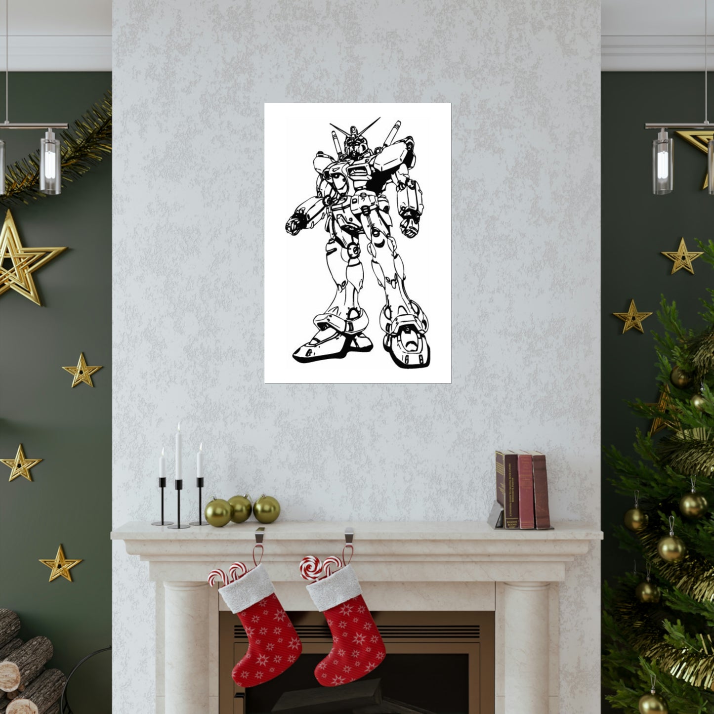 Action Figure Premium Matte Vertical Posters Great for Children's Room Birthday Gift!