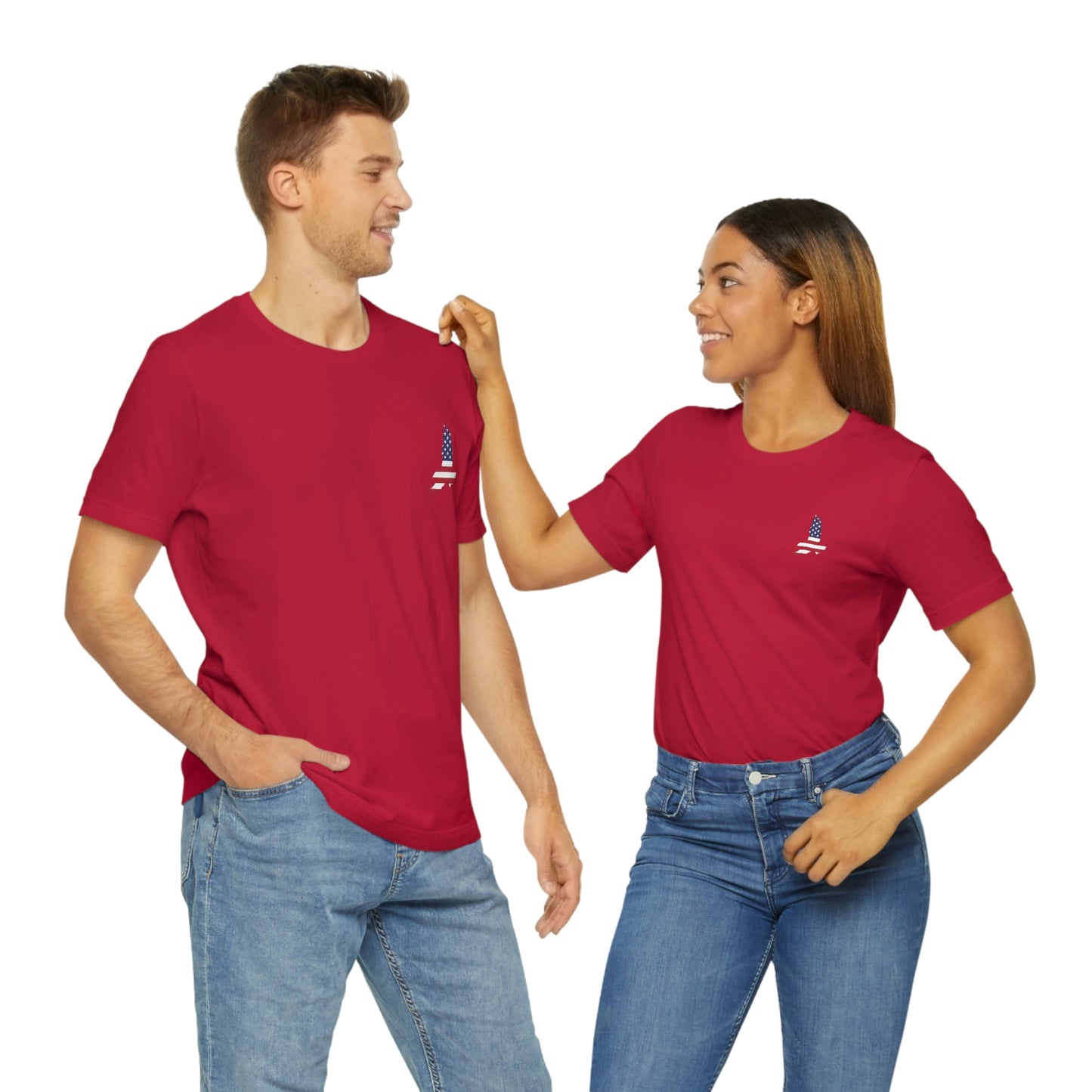 ¡Trump ama las libertades! Camiseta unisex ¡Toda la gente del mundo ama la libertad!