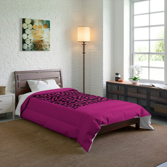 WOW! I love the colors. The comforter looks great! This comforter would make a perfect  Gift!