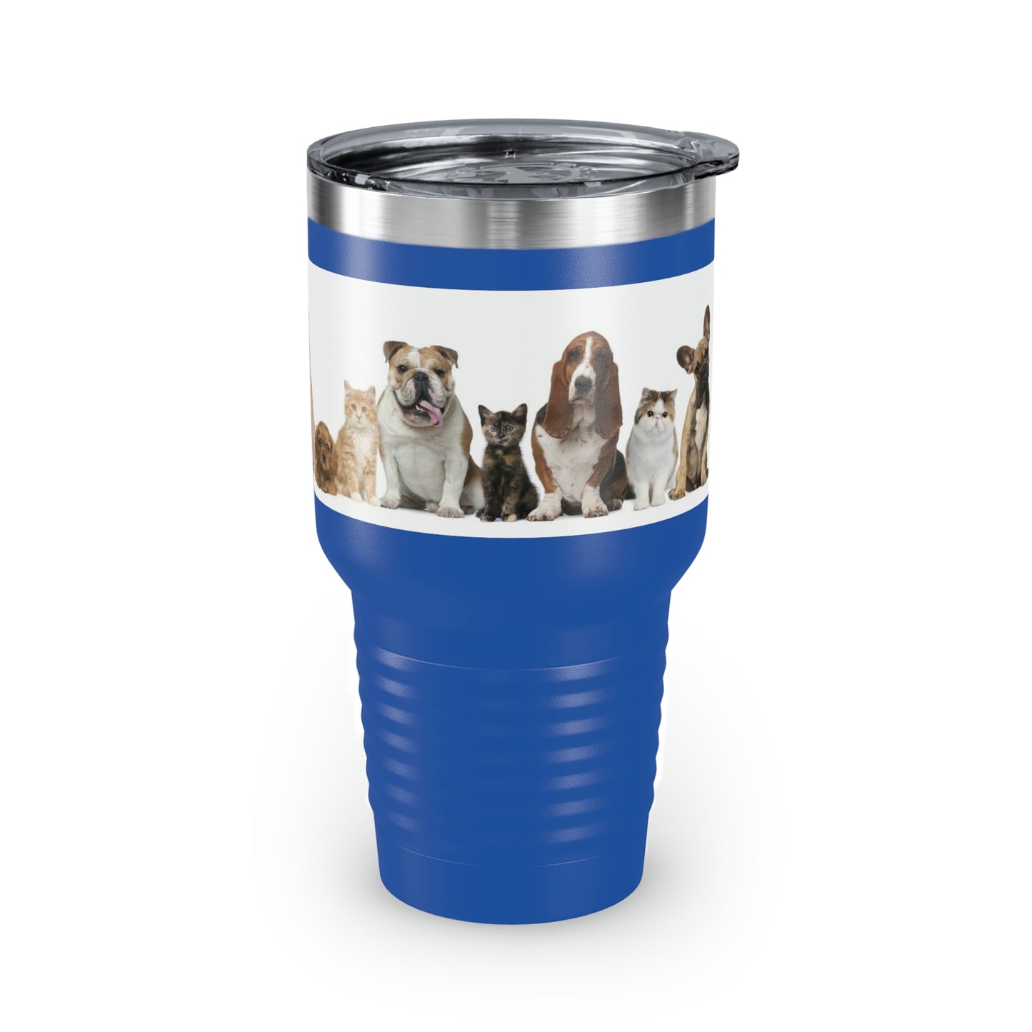 Gobelet à col rond pour chats et chiens, 30 oz, 5 couleurs, pour les voyages, le travail, la détente, les achats, le jardinage, la randonnée