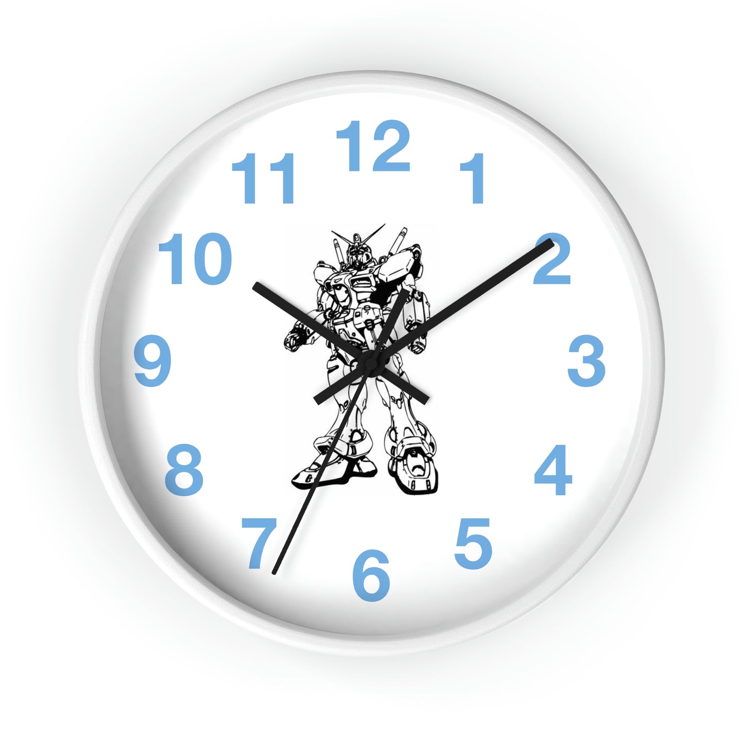 Reloj de pared con diseño de cómic Johny Doomsday ¡A los niños les encantará este reloj!