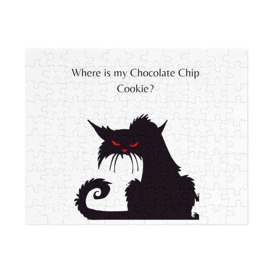 Black Cat Jigsaw Puzzle I Love Games!