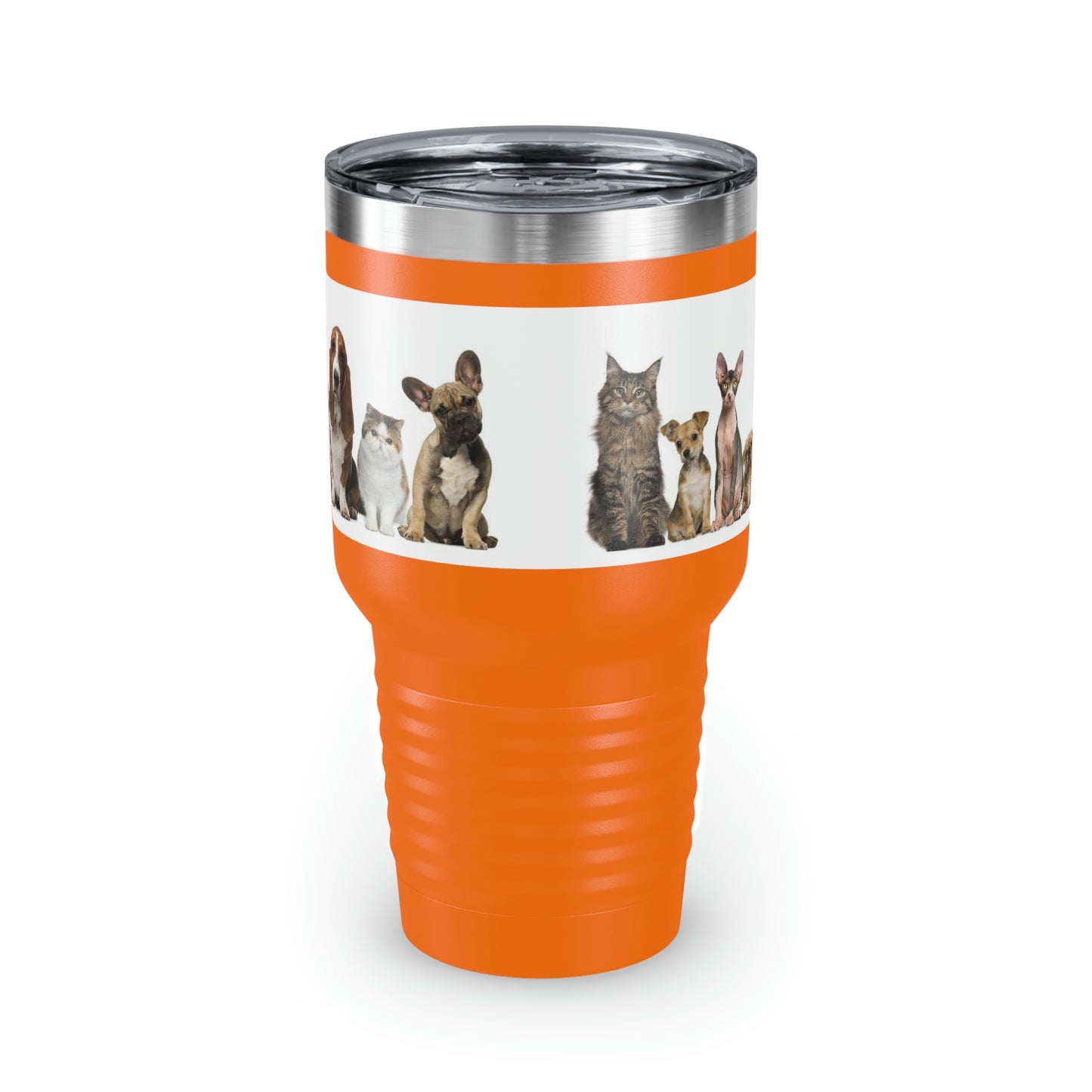 Gobelet à col rond pour chats et chiens, 30 oz, 5 couleurs, pour les voyages, le travail, la détente, les achats, le jardinage, la randonnée