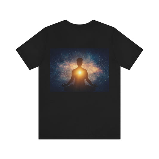 Tranquility. Unisex Jersey Short Sleeve T-shirt. Sizes: Small through 3 Extra Large. Price: $35.00. Custom Artwork. Unique Whimsical Flare. Vivid Colors. Great for Men, Women and Children. Soft against your skin. Comfortable to wear every day of the year. I love the quality and fit.  Amazing T-shirt1