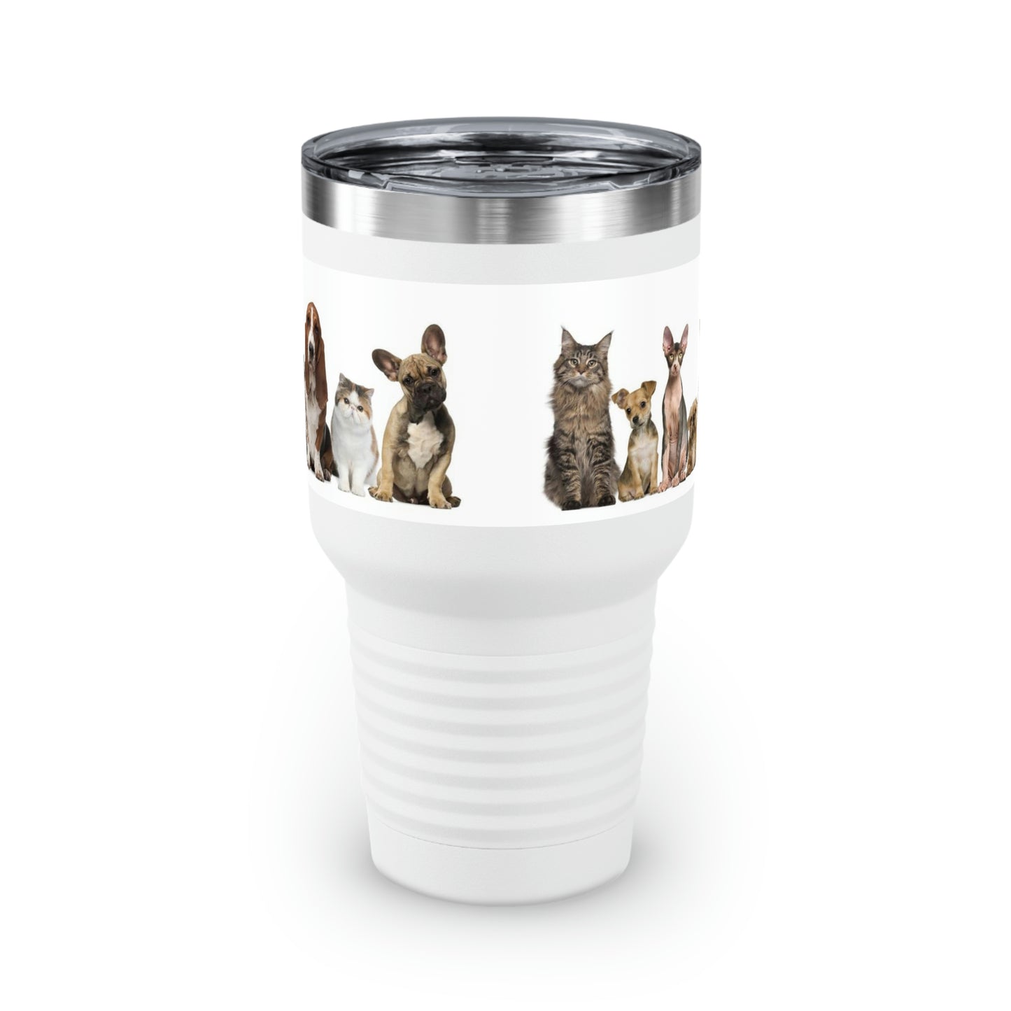 Gobelet à col rond pour chats et chiens, 30 oz, 5 couleurs, pour les voyages, le travail, la détente, les achats, le jardinage, la randonnée