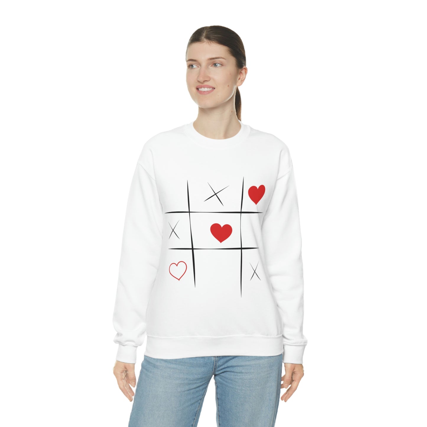 Tic Tac Toe Crewneck Sweatshirt My Daughter Would Love This Sweatshirt!